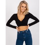 RUE PARIS Blouse-RV-BZ-7682.47-black | Shoptok.si