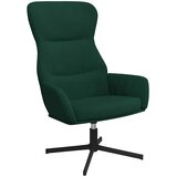  Stolica za opuštanje tamnozelena baršunasta | shoptok.hr