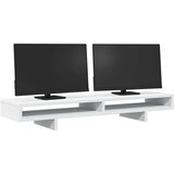 vidaXL Stalak za monitor bijeli 100 x 27 x 15 cm od konstruiranog drva | shoptok.hr