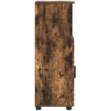  Kupaonski ormar s pohranom Dimljeni hrast 30 x 35 x 95 cm | shoptok.hr