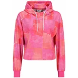 Fila Sportska sweater majica 'RIVES AOP' fuksija / neonsko roza / bijela