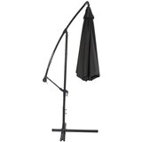 Lean Toys Stranski vrtni senčnik z nastavljivim nagibom 350 x 250 cm antracit | Shoptok.si
