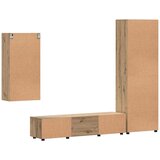 Set TV komoda FLORIN 3 kom. Umjetnički hrast Konstruirano drvo | shoptok.hr