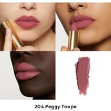 Gucci Beauty Rouge à Lèvres Matte Lipstick matirajoča šminka odtenek 204 Peggy Taupe 3.5 g | Shoptok.si