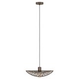 Lesnina XXXL Eglo 44124 - Luster na sajli SWABY 1xE27/60W/230V prečnik 40 cm bronzan | Eponuda.com