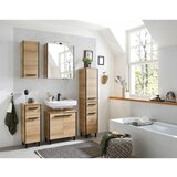 Pelipal Stenska omarica za pod umivalnik v hrastovem dekorju v naravni barvi 53x60 cm Quickset 395 – | Shoptok.si