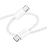  USB kabal 1m BOROFONE BX103 Original 60W charging data Type-C to Type-C white | Eponuda.ba