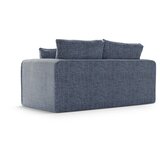 Micadoni Prašno modra raztegljiva sedežna garnitura 158 cm Lido – | Shoptok.si