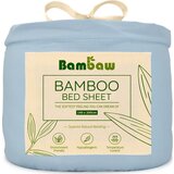Bambaw rjuha iz bambusa 140 x 200 cm - light blue | Shoptok.si