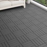  Pločice za decking 3D Dizajn 11 kom. Crna 30 x 30 cm WPC Cijene