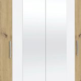 XXXL Omara Za Oblačila Jan, Bela, Barva Hrasta | Shoptok.si