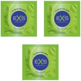 EXS Glow - veganski svjetleći kondomi (3 kom) | shoptok.hr