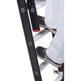 Altrex Pomična lestev, 2-delna, izvlečna, črne barve, 2 x 12 klinov | Shoptok.si