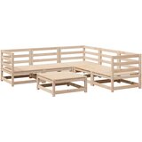  6-dijelni set vrtnih sofa od masivne borovine | Eponuda.ba