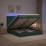  od pjene s madracem i LED-om Tamnozelena 140 x 190 cm | shoptok.hr