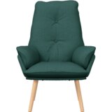  Udobna Fotelja Tamno Zelena Tkanina | shoptok.hr