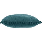 Atmosphera UKRASNI JASTUK S POMPONIMA 40X40CM POLIESTER/POLIAMID PLAVO-ZELENI | shoptok.hr