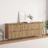  Stranske omare 3 pcs artisan hrast 180 x 35 x 70 cm | Shoptok.si