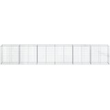  Gabionska košara s poklopcem 600x50x100 cm pocinčano željezo | Eponuda.com