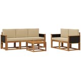  Set vanjskih sofa 6 kom. Prirodna | shoptok.hr