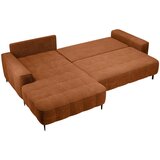 Livetastic KOTNA GARNITURA S POSTELJNO F, barve konjaka tekstil | Shoptok.si
