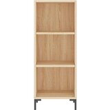  Visoka komoda hrasta sonome 34 5x34x180cm od konstruiranog drva | shoptok.hr