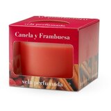 Shumee Sveča CM-Cordoba 9x7,5cm. Cimet-malina, ur, (21398780) | Shoptok.si
