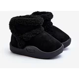 Kesi Children's Velcro Snow Boots Black Unitia