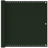 Furnova Balkonsko platno temno zeleno 90x400 cm HDPE, (21918810) Cene