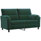  Set sofe 2 pcs Tamnozelena Baršun - Tamnozelena 2-sjedalo (140 cm) + 3-sjedalo | shoptok.hr