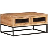 vidaXL Stolić za kavu 90 x 60 x 40 cm cm od masivnog bagremovog drva Cijene