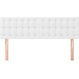  Uzglavlja bijela 144x5x78/88 cm od umjetne kože | Eponuda.com
