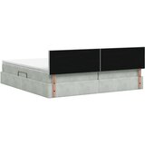  s od storage Svjetlosiva 200 x 200 cm Baršun | shoptok.hr