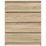 vidaXL Komoda boja hrasta sonome 80x35x99 cm konstruirano drvo | shoptok.hr