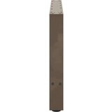  Noge za klub stolić prirodni čelik 2 kom 70 x (42-43) cm čelik - Prirodna 70 x (42-43) cm 2 1 | shoptok.hr
