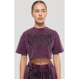 GymBeam Ženska Cropped majica Abyss Raisin L Cijene