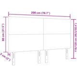  LED svjetlo za uzglavlje Zeleno Sivo 100 cm Kordura | shoptok.hr