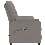  Električni naslanjač taupe blago, (20928989) | Shoptok.si