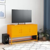 TV ormarić boja senfa 100,5 x 39 x 60,5 cm čelični | Eponuda.com