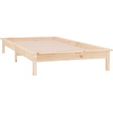  LED okvir kreveta 90 x 190 cm mali od masivnog drva | shoptok.hr