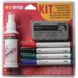 Bi-office komplet za belo tablo KT0707 osnovni sprej, gobica, 4 markerji | Shoptok.si