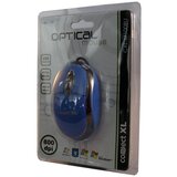 Connect Xl xl miš optički, 800dpi, usb, plava boja - CXL-M100BU | Eponuda.com