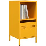  Komoda senf žuta 35x39x73,5 cm hladno valjani čelik | shoptok.hr