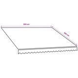  Zamjensko platno za tendu Narančasta i smeđa 300 x 250 cm | Eponuda.com