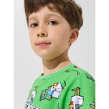 Sinsay Pamučna Majica s Printom Minecraft | shoptok.hr