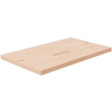 vidaXL Kopalniški pult 100x60x4 cm neobdelana trdna hrastovina | Shoptok.si