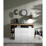 LC Mobili elegantna bela komoda s 3 predali hamburg 209030-07MR | Shoptok.si
