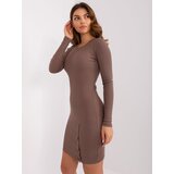 RUE PARIS Dress-RV-SK-7246.29-brown | ePonuda.com
