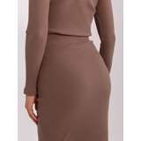 RELEVANCE Skirt-RV-SD-9186.39P-Brown | ePonuda.com