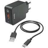 Hama 00201625 USB punjač unutrašnje područje, utičnica Izlazna struja maks. 3000 mA 1 x USB-C® | Eponuda.ba